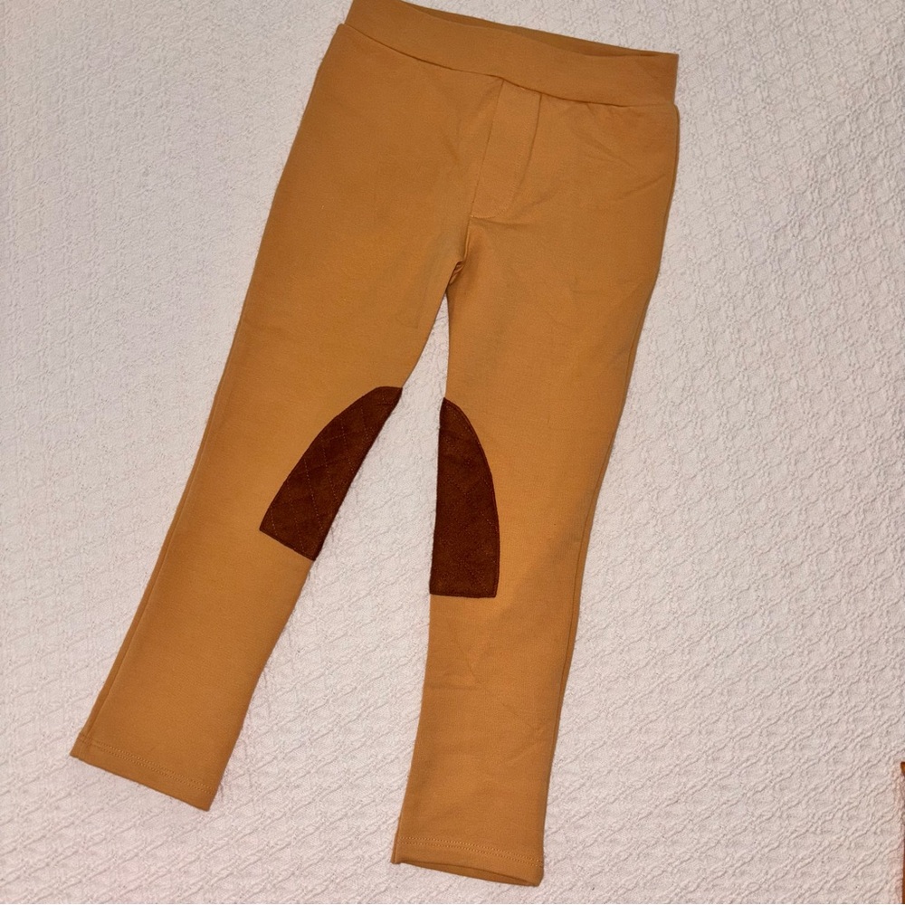 The Beaufort bonnet Company girl 5 brown jumper horse riding pants equestrian